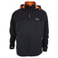 Spika Men's Softshell Jacket (Black/Orange)