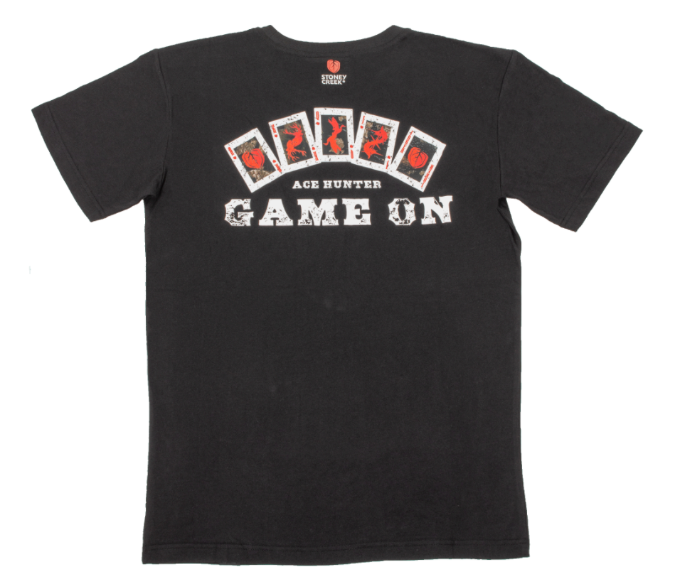 Stoney Creek Men's Game On Tee (Black)