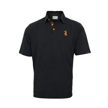 Spika Men's Go Casual Polo (Black)