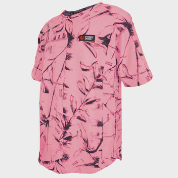 Womens Bushlite Tee Pale Pink