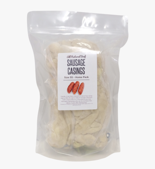 Misty Gully Natural Beef Sausage Casings (Size 55mm+)