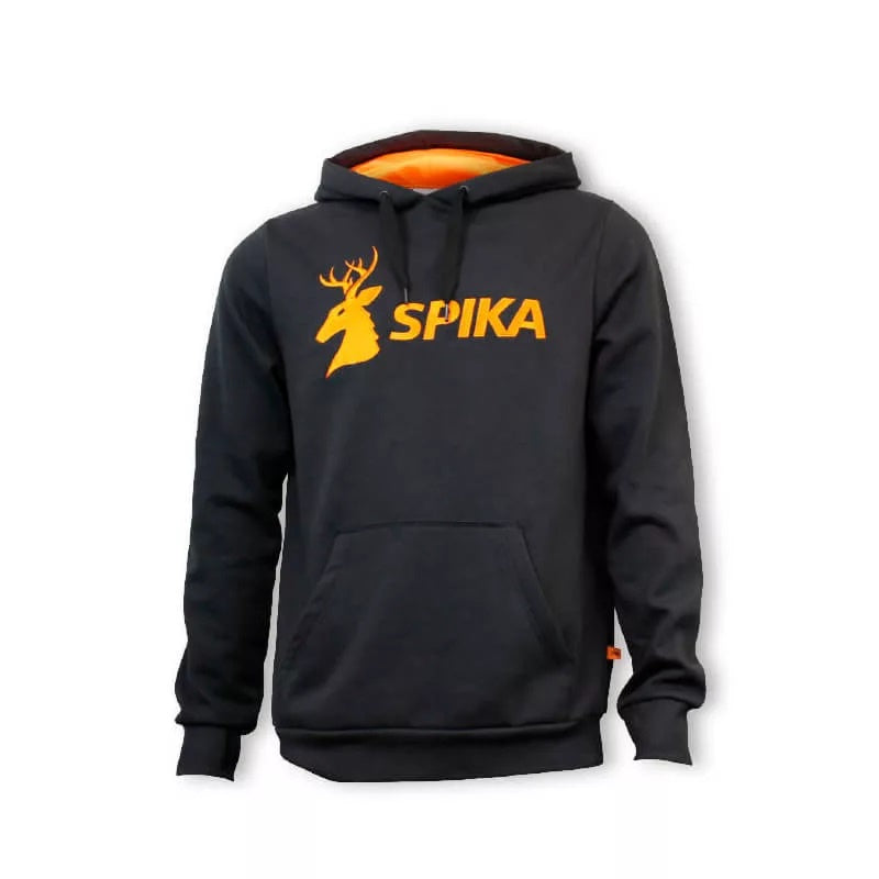 Spika Men's Go Hoodie (Black/Orange)