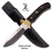 Elk Ridge Fixed Blade Knife | ERE-FIX013-BK (M288)