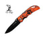 Elk Ridge Orange Folding Knife | ER134RCB