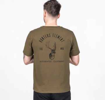 Hunters Element Croaker Tee (Khaki)