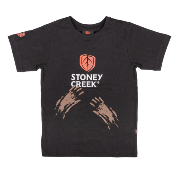 Stoney Creek Kid's Muckin 'In Tee (Black)
