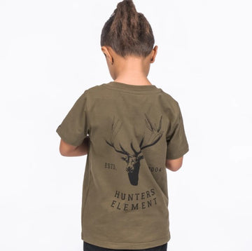 Hunters Element Kid's Trophy Tee (Khaki)