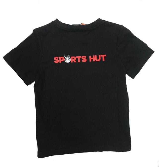 Kid's Sports Hut / Spika Go Tee (Black)