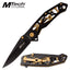 MTech Open Frame Folding Knife | MT1176BK