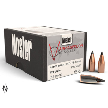 Nosler 7.62x39 123gr Tip Varmegeddon Projectiles (100pk)