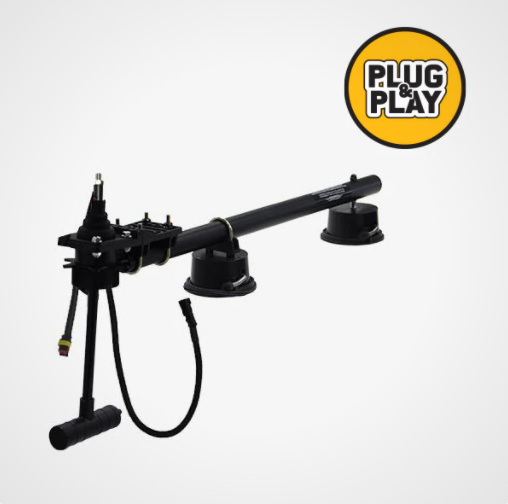 Lightforce T-Bar Grip 225mm with Suction Bar Roof Mount