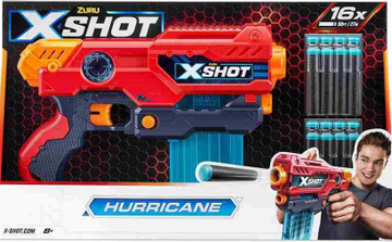 Zuru Xshot Hurricane With 16 Darts