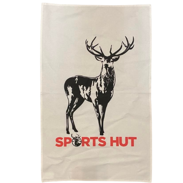 Sports Hut Tea Towel (White)