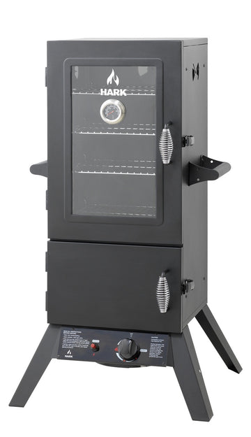 Hark 2 Door Gas Smoker (Glass Door)