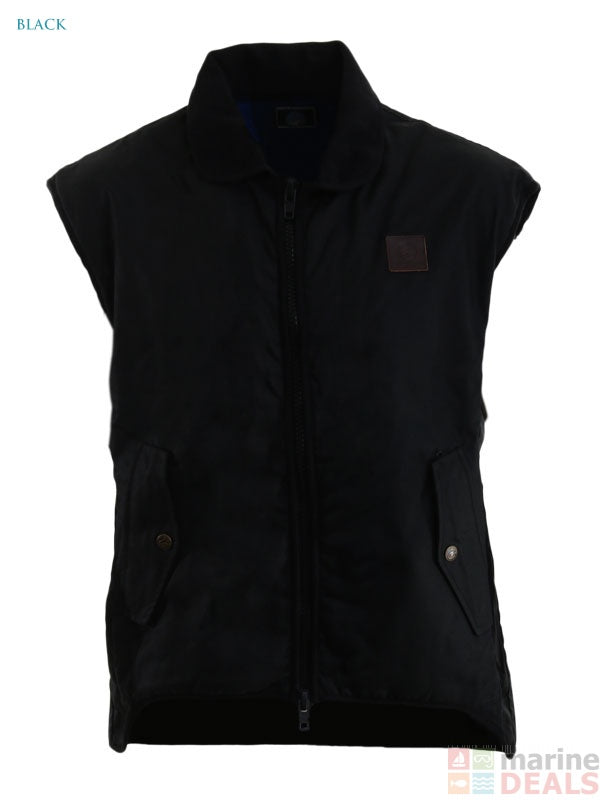 Swanndri Foxton Vest Wool Lined (Black)
