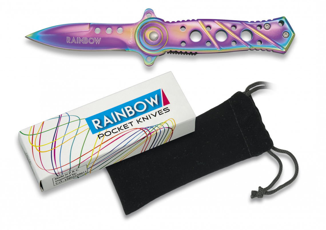 Rainbow Pocket Knives Folding Knife | 19724