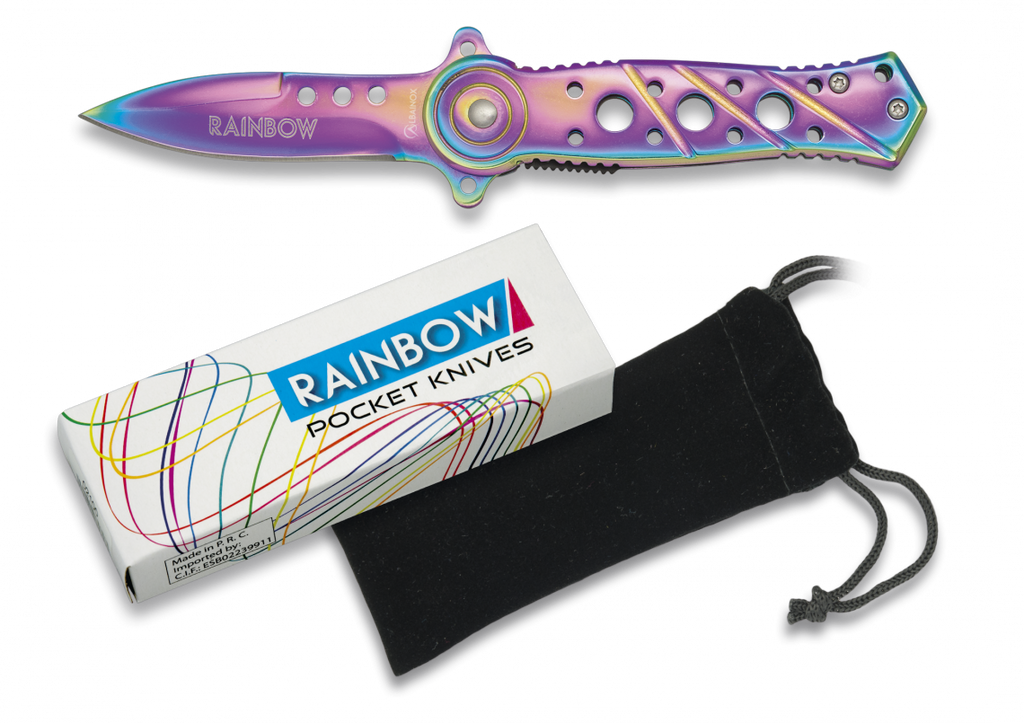 Rainbow Pocket Knives Folding Knife | 19724