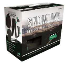 Ridgeline Men's 4 Piece Snowline Pack (Black/Olive)