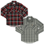Swanndri Kid's Egmont Twin Pack Shirts (Black/Red)