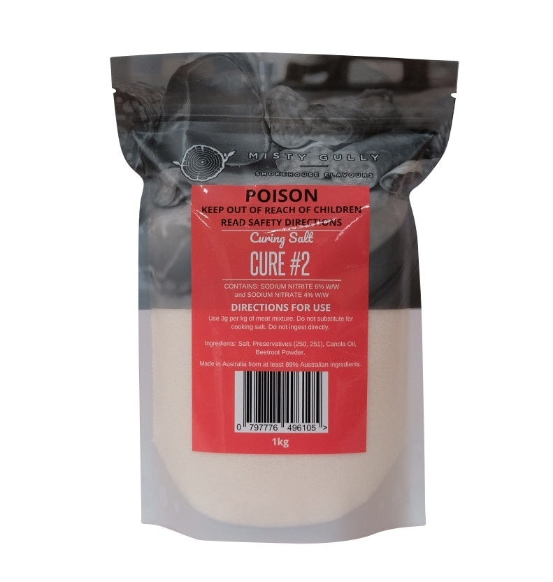 Misty Gully Cure #2 – 1kg (Salami etc.)