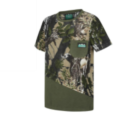 Ridgeline Kid's Spliced Tee (Buffalo/Field Olive)