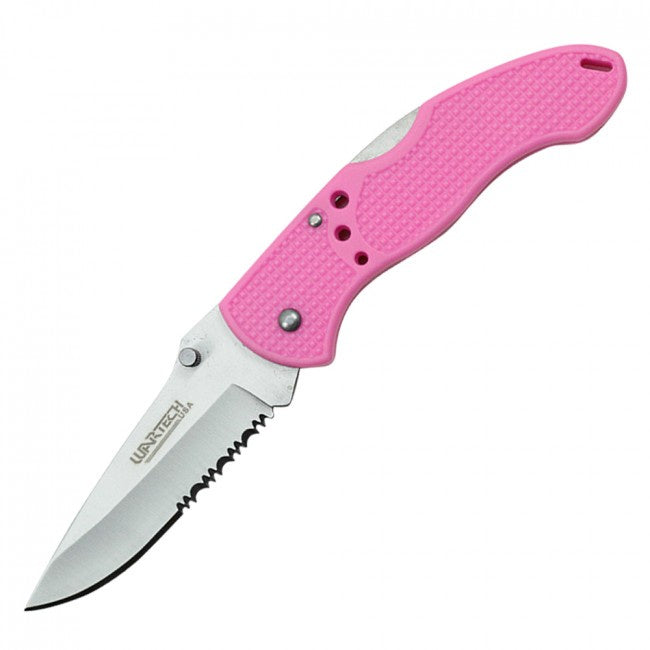 Wartech Economy Pink Folding Knife | YC1642PK