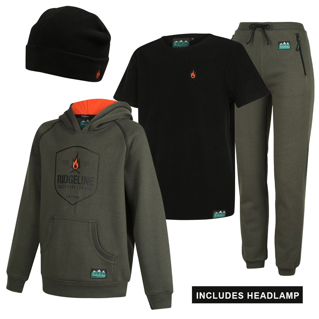 Ridgeline Kid's Camping Pack (Forest)
