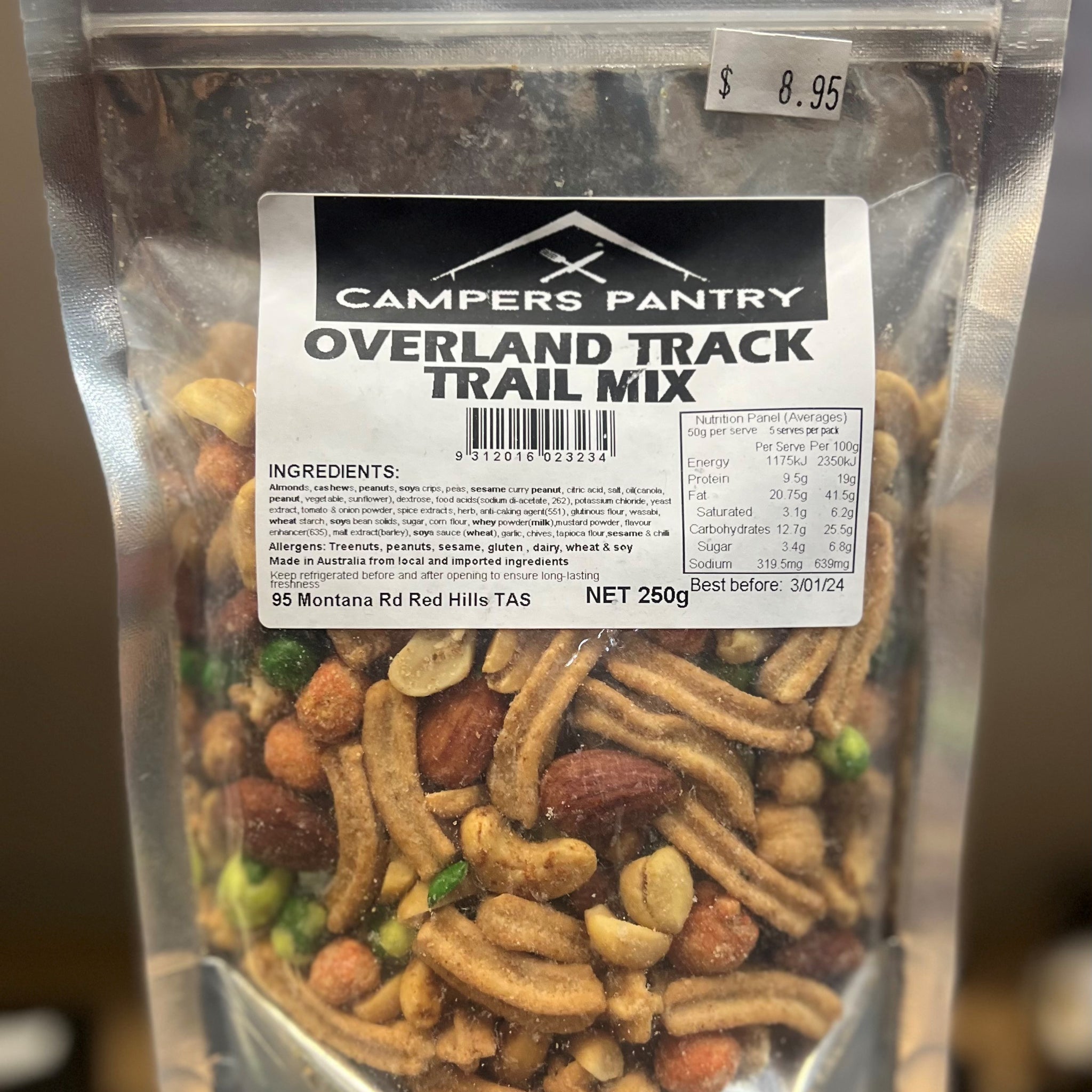 Campers Pantry Overland Track Trail Mix