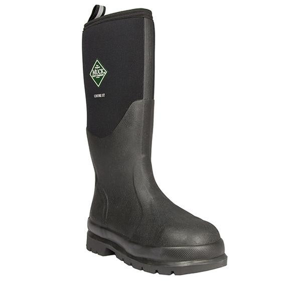 Muck Chore Steel Toe Boots (Black)