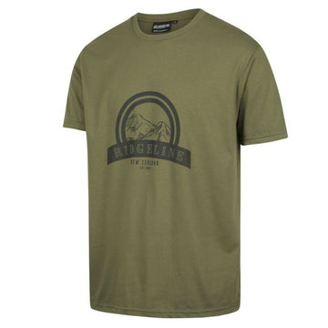 Ridgeline Men's Mountains Tee (Khaki)