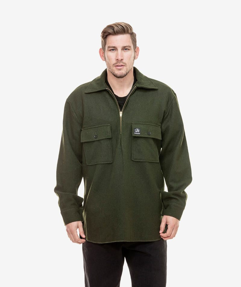 Swanndri Ranger Bush Shirt (Olive)